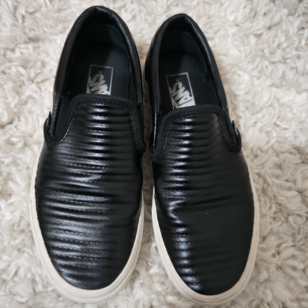 Vans Men's Black Slip-On Shoes